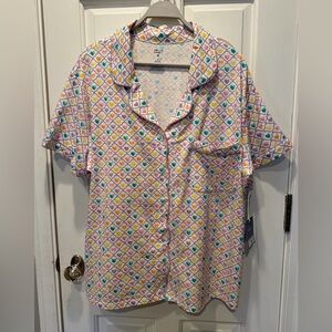 ROLLER RABBIT Target Pajamas Size 2XL Heart Print